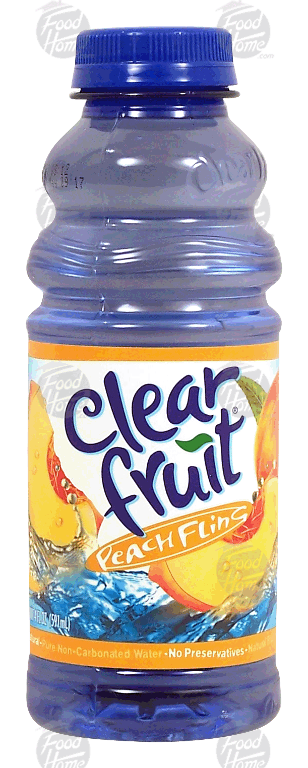 Everfresh Clear Fruit peach fling flavored drinking water Full-Size Picture